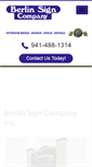 Mobile Screenshot of berlinsign.com